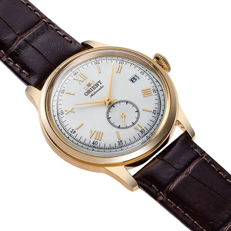 Orient Bambino Version II Small Seconds Leather Men's Watch- RA-AP0106S